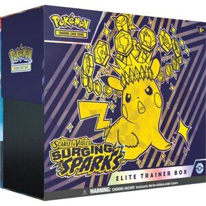 POKEMON Scarlet & Violet Surging Sparks REGULAR Elite Trainer ETB Box ON HAND